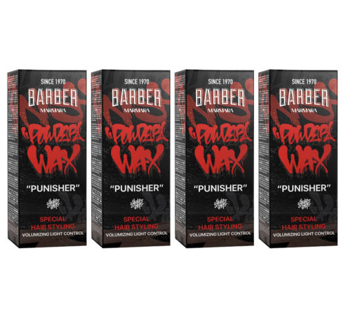 MARMARA BARBER Styling Powder Wax Punisher 20g - 4 Pack