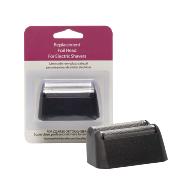 The Shave Factory Black / Silver Replacement Foil Wahl Finale Shaver