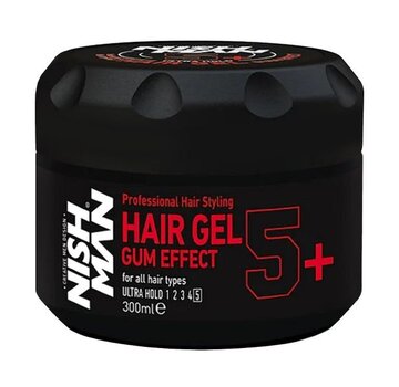 Nish Man Nish Man Hair Gel Gum Effect 5+ 300ML