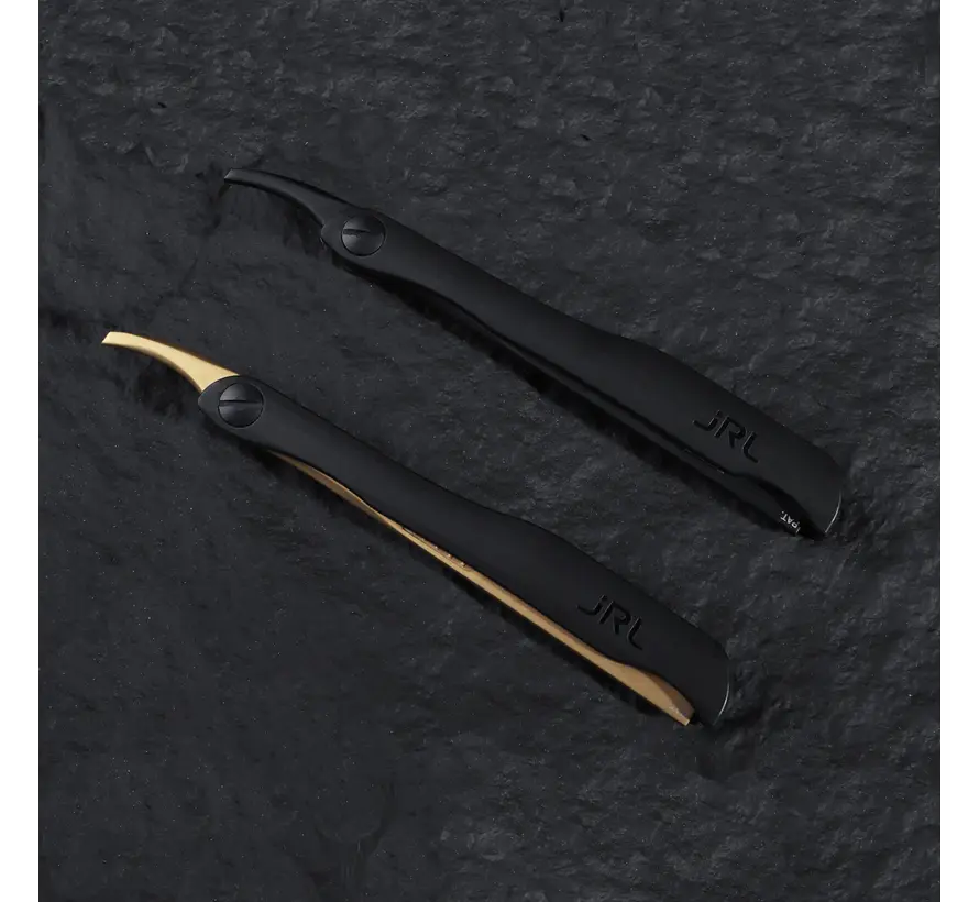 Magnetic Straight Edge Razor - BLACK Edition