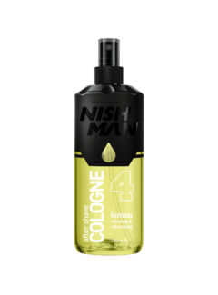Nish Man Aftershave Cologne 4 LEMON - 100ml