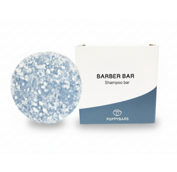 POPPYBARS Barber Bar Shampoobar 60g