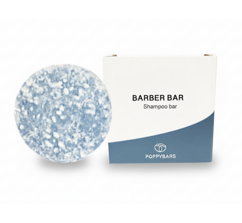 POPPYBARS Barber Bar Shampoobar 60g
