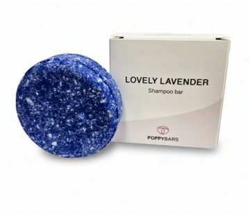 POPPYBARS Shampoo Bar Lovely Lavender 60gr
