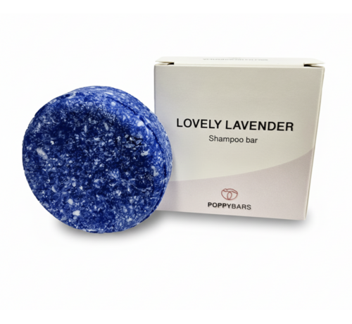 POPPYBARS Shampoo Bar Lovely Lavender 60gr