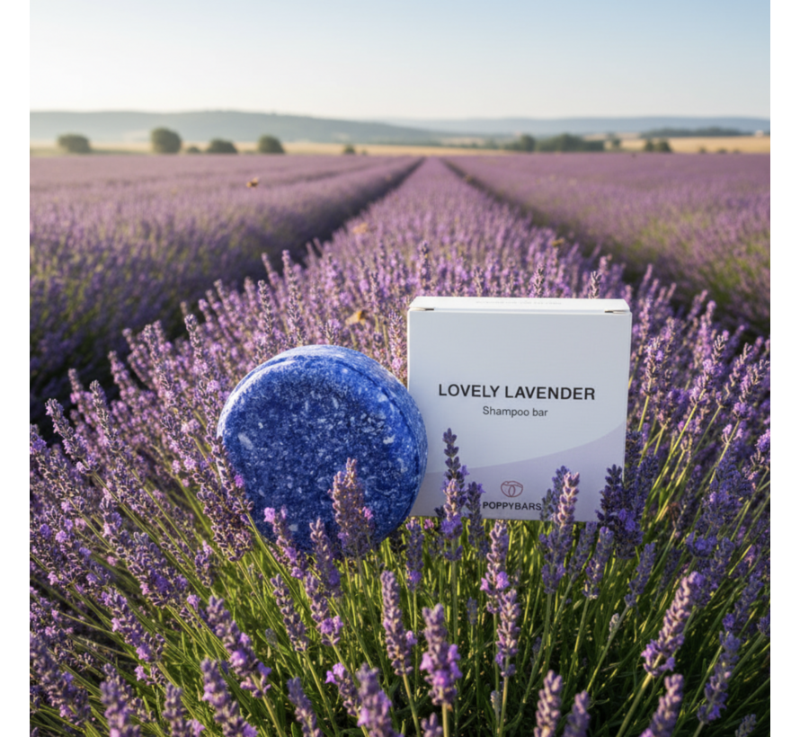 Shampoo Bar Lovely Lavender 60gr