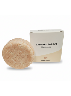 POPPYBARS Shampoo Bar Bahama Papaya 60gr