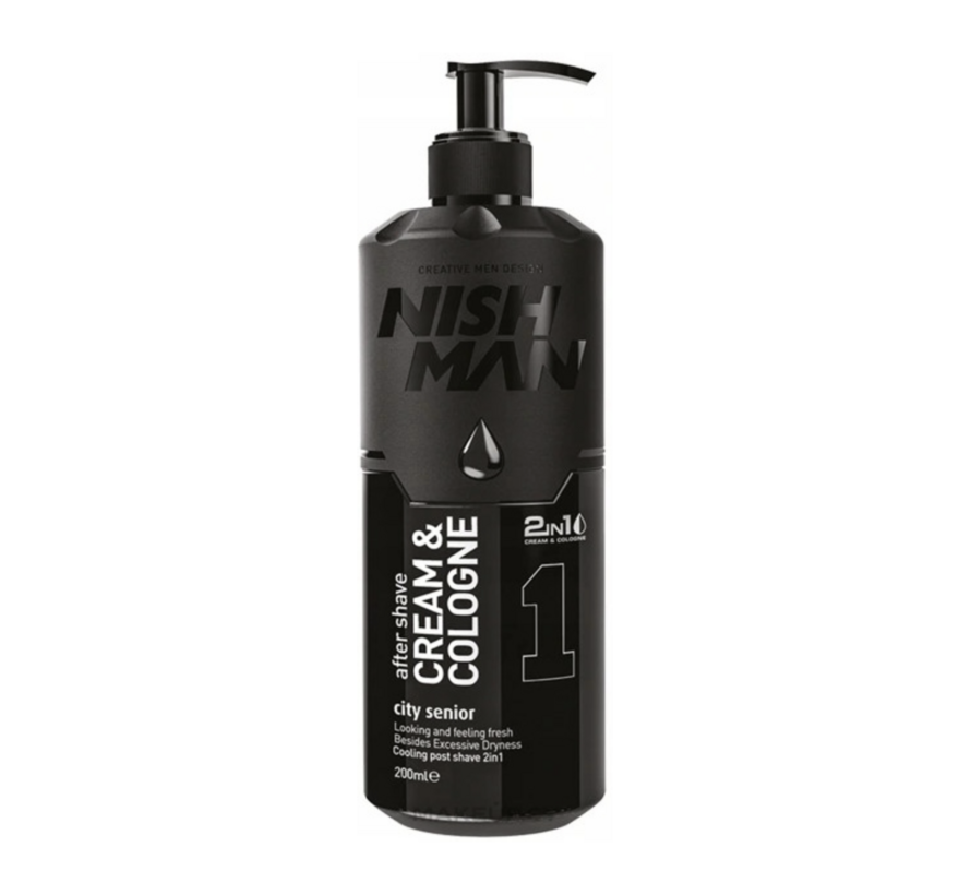 Aftershave Cream & Cologne City Senior  01 - 400 ml