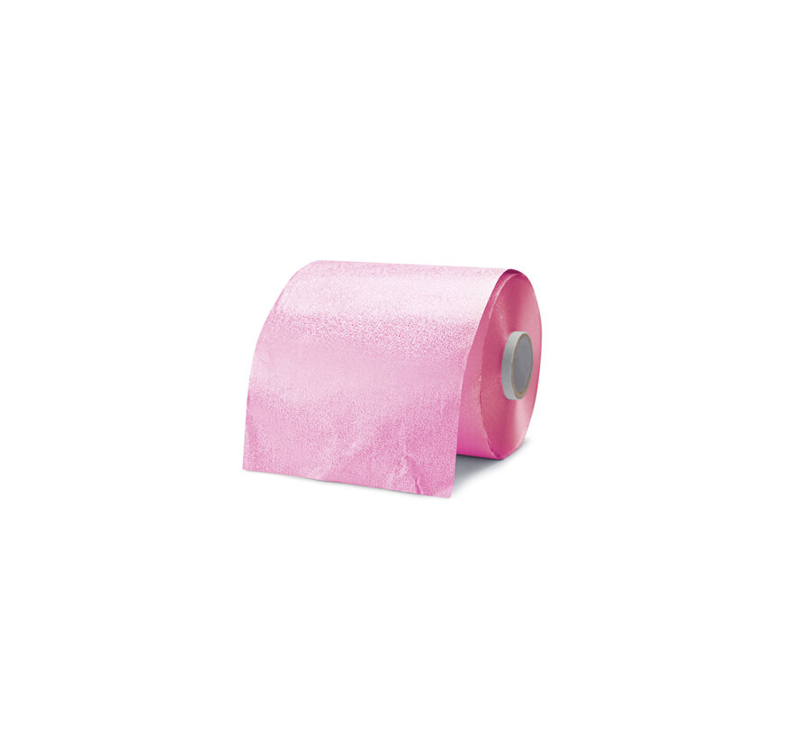 My Foil - Embossed Aluminium Foil - Bubble Gum Pink 100m
