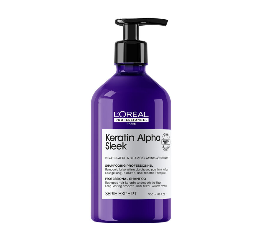 Keratin Alpha Sleek Shampoo 500ml