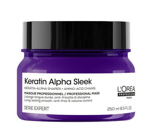 L'Oréal Professionnel Keratin Alpha Sleek Professioneel Haarmasker 250ml