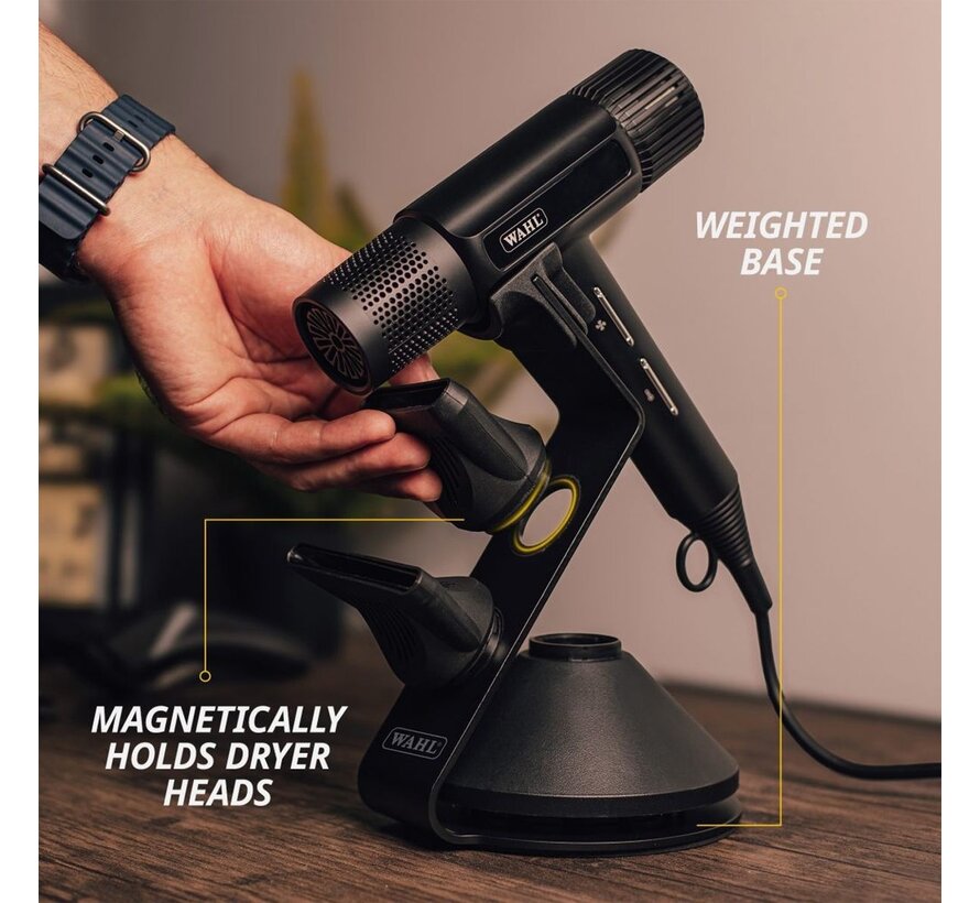 Vanquish Hair Dryer Stand Black
