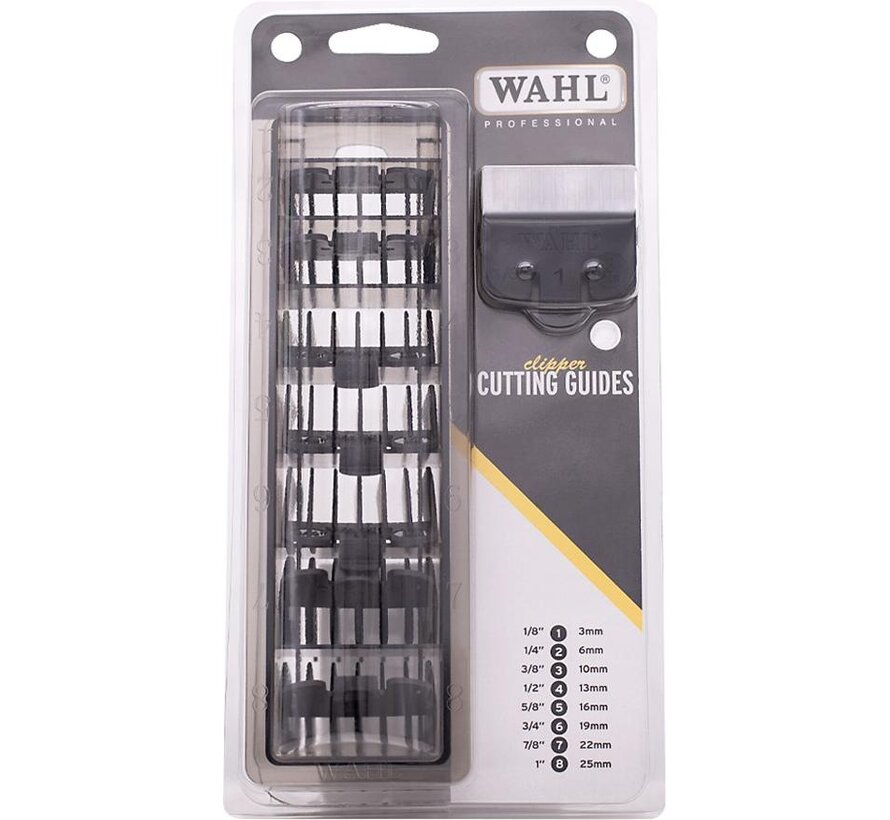 Opzetkammenset black 1 tm 8 (3-25 mm)