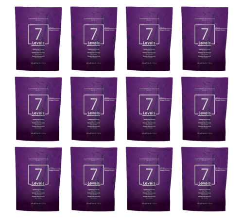 DCM 7 Levels Lightening Powder 500 GR - 12 STUKS