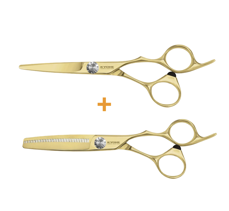 710 Gold- knipschaar + gratis 710T Gold- coupeschaar