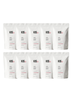 KIS Snow White Bleach 500gram - 10 Zakken