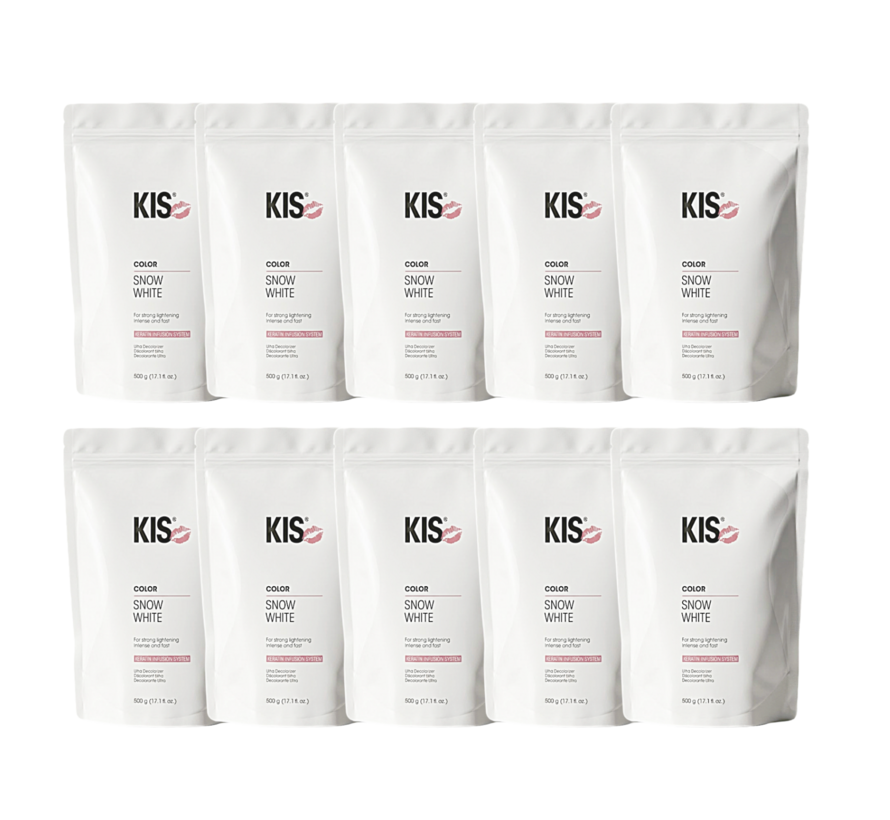 Snow White Bleach 500gram - 10 Zakken