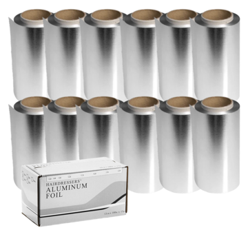 My Professional Smooth Alu Foil 100m, Silver - 12 Stuks
