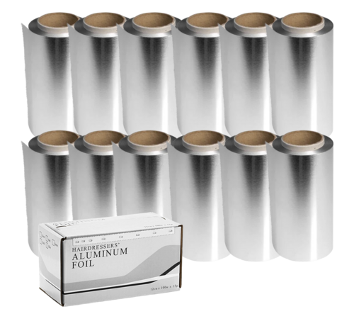 My Professional Smooth Alu Foil 100m, Silver - 12 Stuks