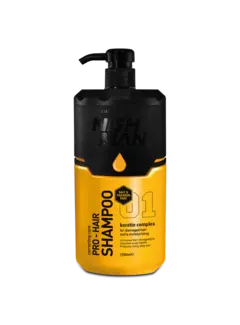 Nish Man Shampoo Zout en Parabeenvrij 1250 ml