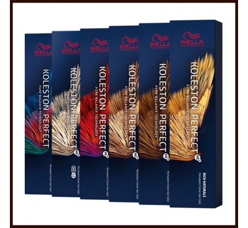 Wella WellaKoleston Haarverf 60ml kleurnummers 2/0 t/m 77/46
