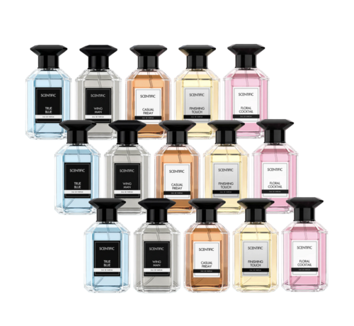 Scentific Eau de Parfum 100ml 15 Stuks Assorti y