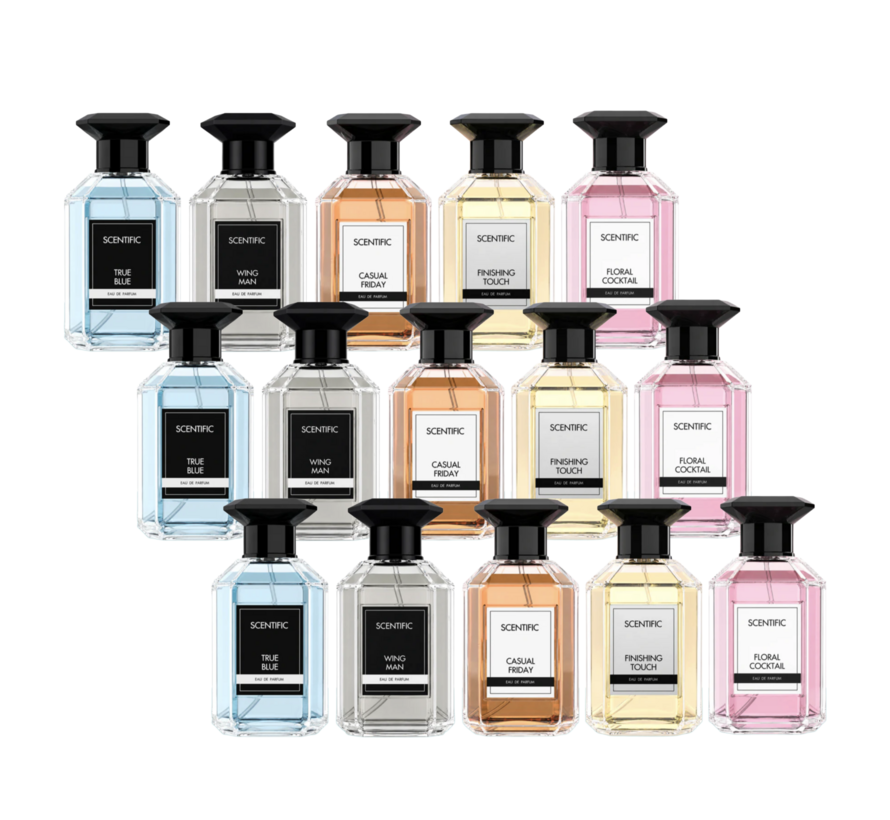 Eau de Parfum 100ml    15 Stuks Assorti y