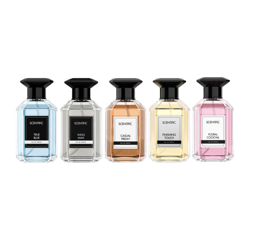 Eau de Parfum 100ml    5 Stuks Assorti