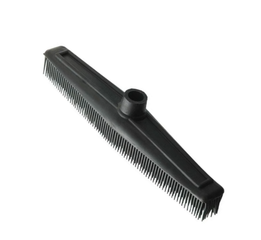 Rubber Bezem Zwart