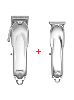 Kyone Promo! Ultima Iron Fade Pro tondeuse + gratis Ultima Iron Zero trimmer