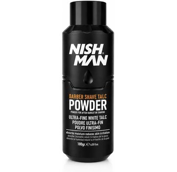 Nish Man Barber Shave Talc Powder 180g