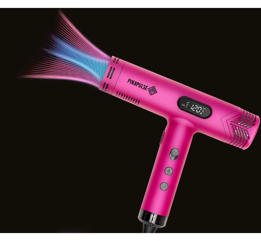 Fantasya Pink Pulse High-Speed Hairdryer