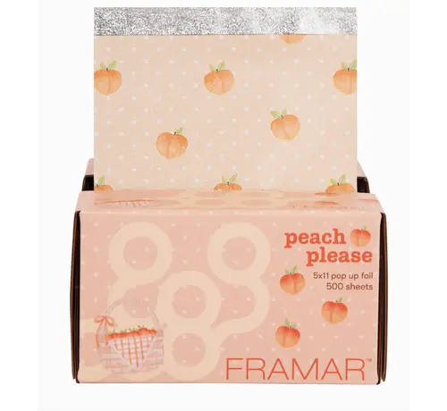 Framar Peach Pleach 5x11 Pop Up Foil - 500 Stuks