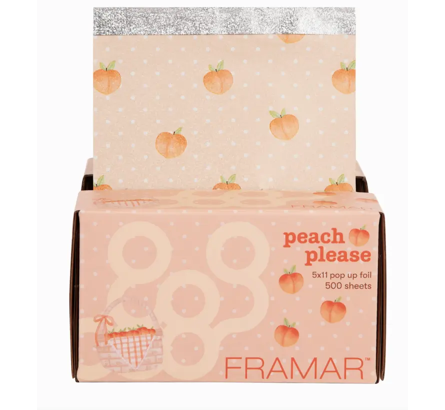 Peach Pleach 5x11 Pop Up Foil - 500 Stuks