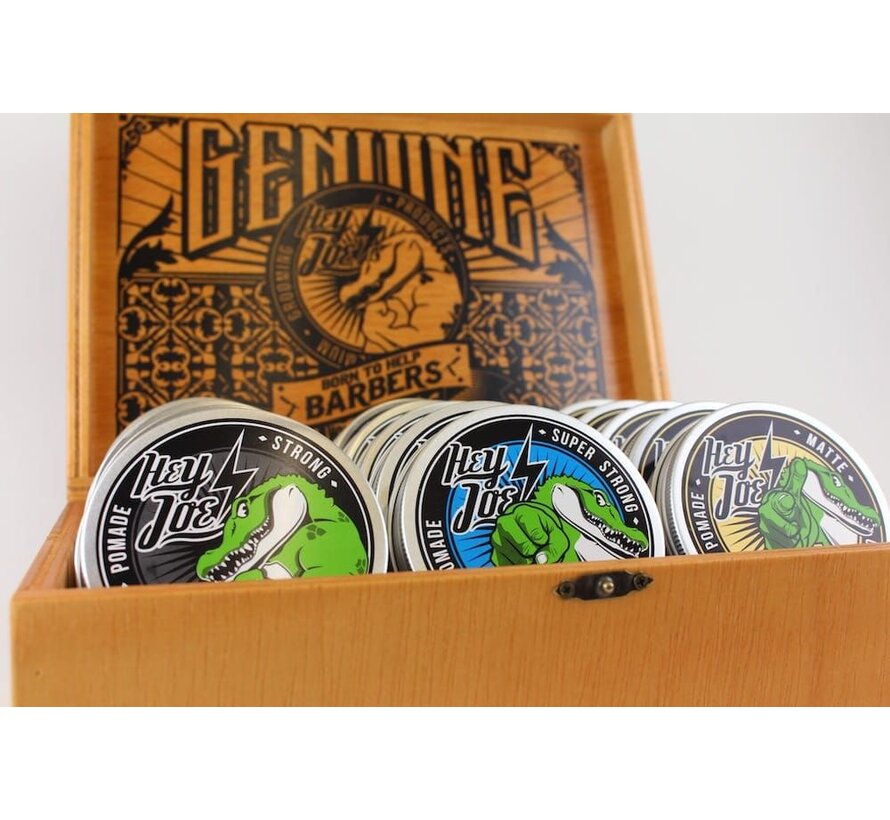 Pomade Wooden Box