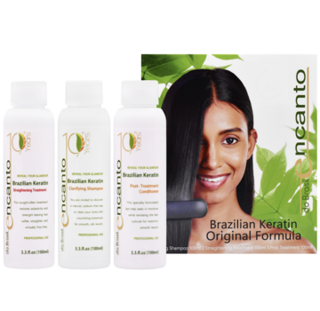 Encanto do Brasil Brazilian Keratin Original Formula Set