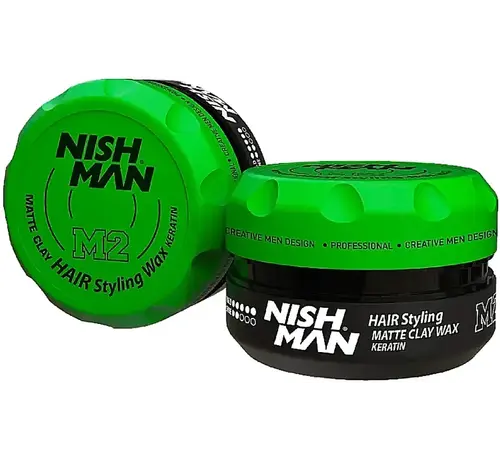 Nish Man Matte Clay Wax Keratin 150ml