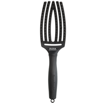 Olivia Garden Finger Brush Black Combo Medium