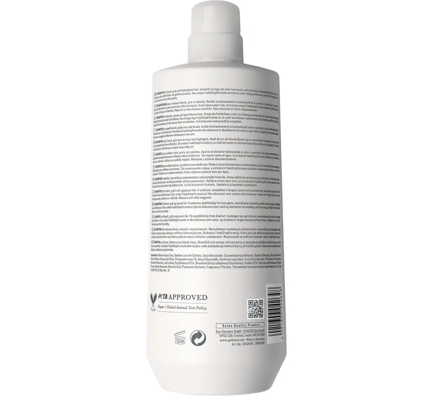 Dualsenses Blondes & Highlights Anti-yellow Shampoo 1000ml