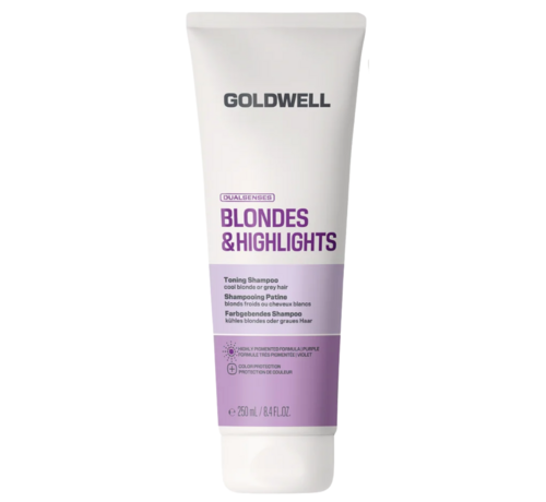 Goldwell Dualsenses Blondes & Highlights Toning Shampoo PURPLE 250ml