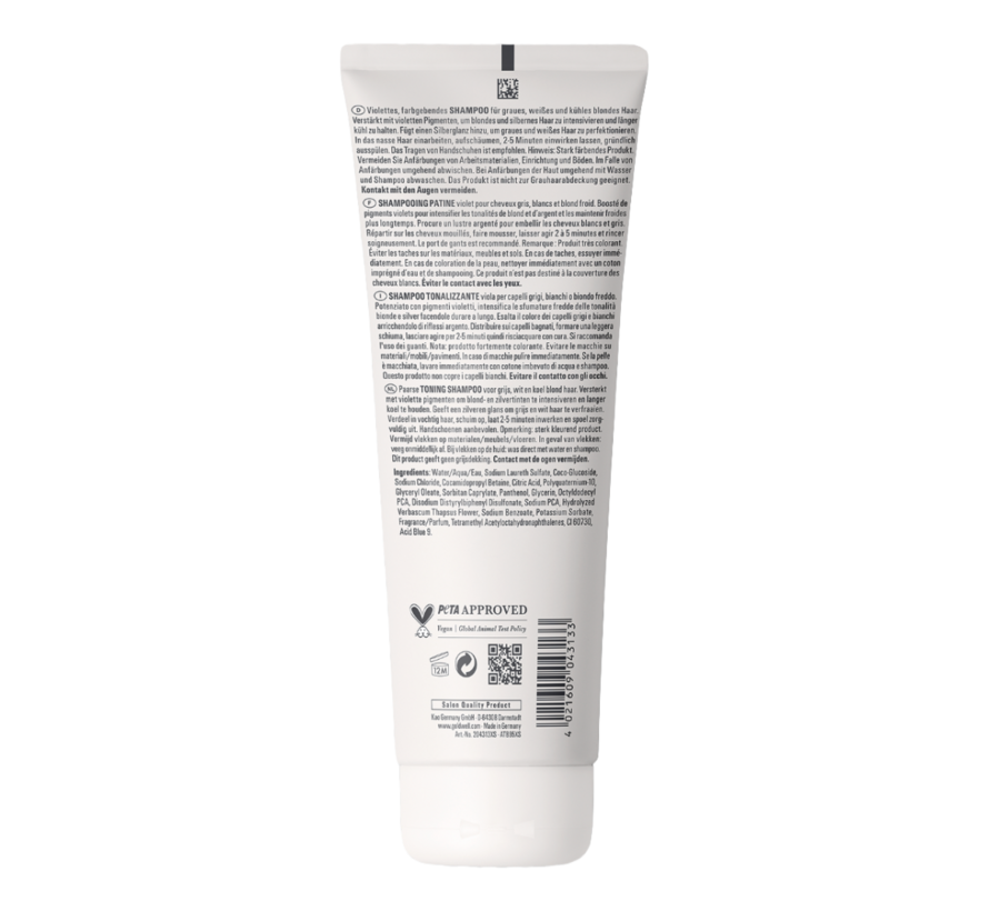 Dualsenses Blondes & Highlights Toning Shampoo PURPLE 250ml