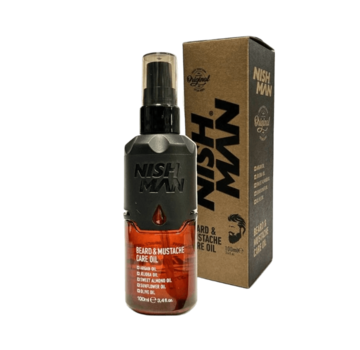 Nish Man Beard and Moustache Care Oil 100ml