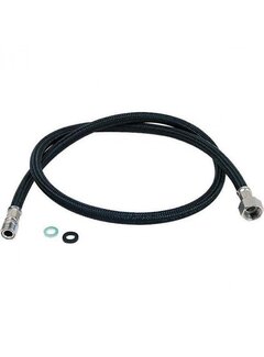 Sibel Flexibele Slang Nylon Zwart 3/8 - 1/2 - 120cm