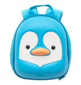 Toddlers backpack Penguin (Light Blue)