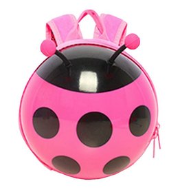 Toddler Backpack Ladybug (Pink Safety Harness)