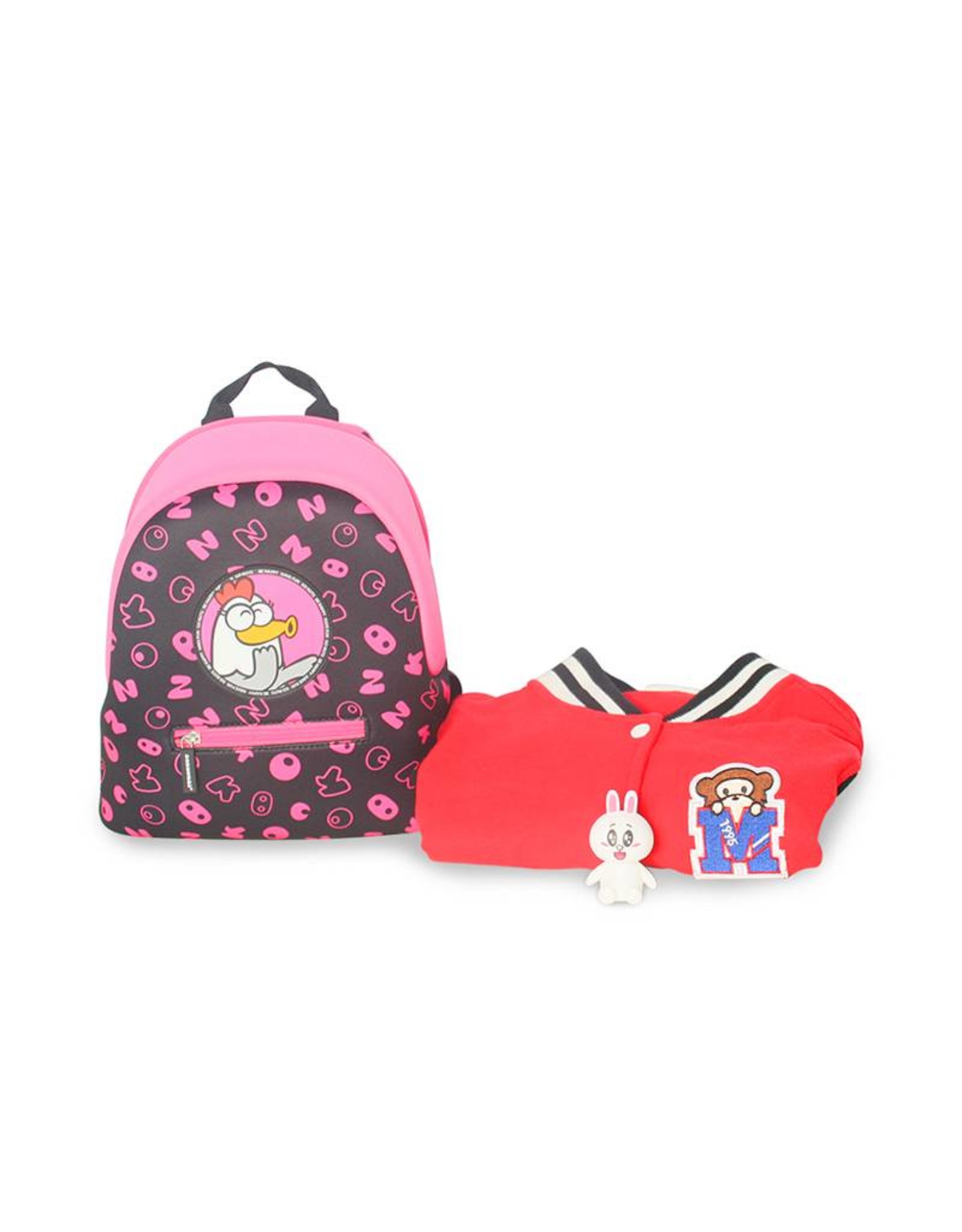 Childerns backpack Be Happy (Pink)