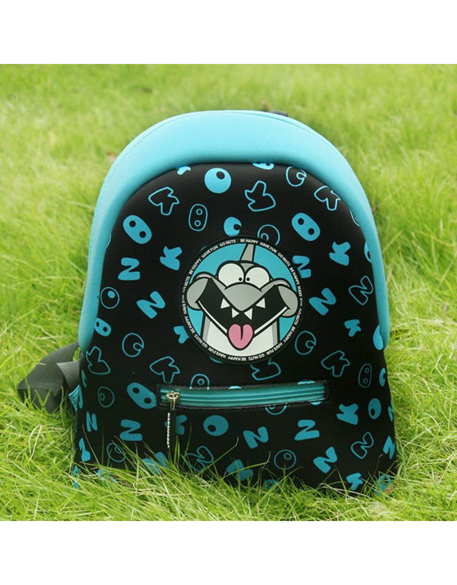 Childerns backpack Be Happy (Blue)