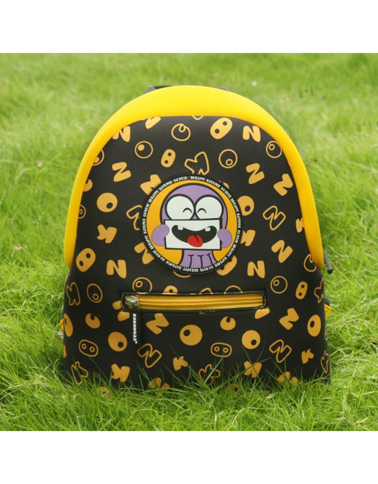 Childerns backpack Be Happy (Yellow)