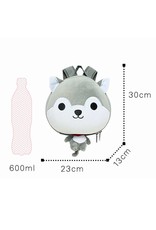 Toddler backpack Shiba Dog (Grey)