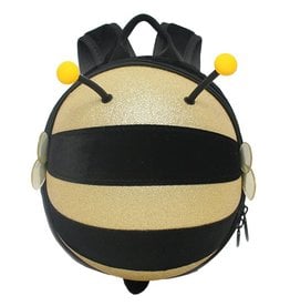 Toddler backpack Bee (Gold-Glitter)
